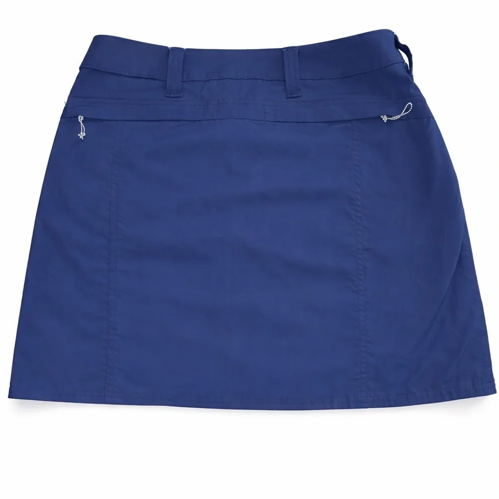 World Wide Sportsman-Bass Pro Shops Navy Nylon hiking skort SZ 2 tennis outdoor - Picture 4 of 11